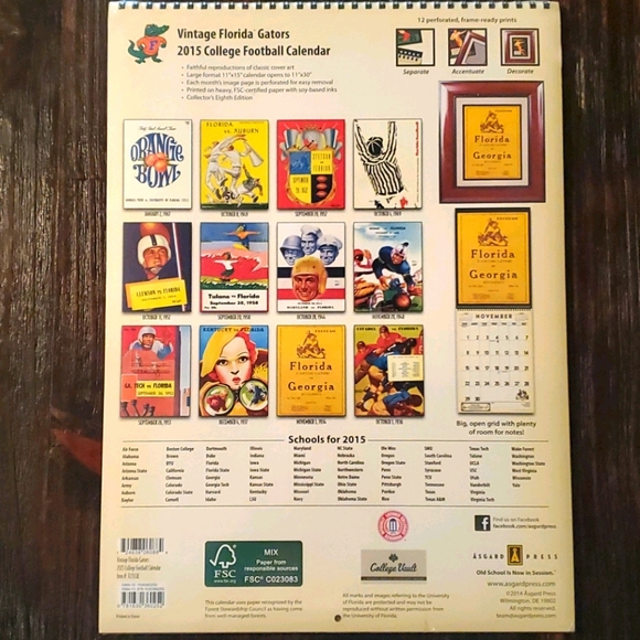 Florida Gators Vintage Programs - Picture 2 of 8